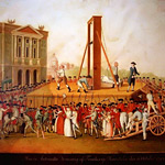 Exécution de Marie Antoinette, le 16 octobre 1793